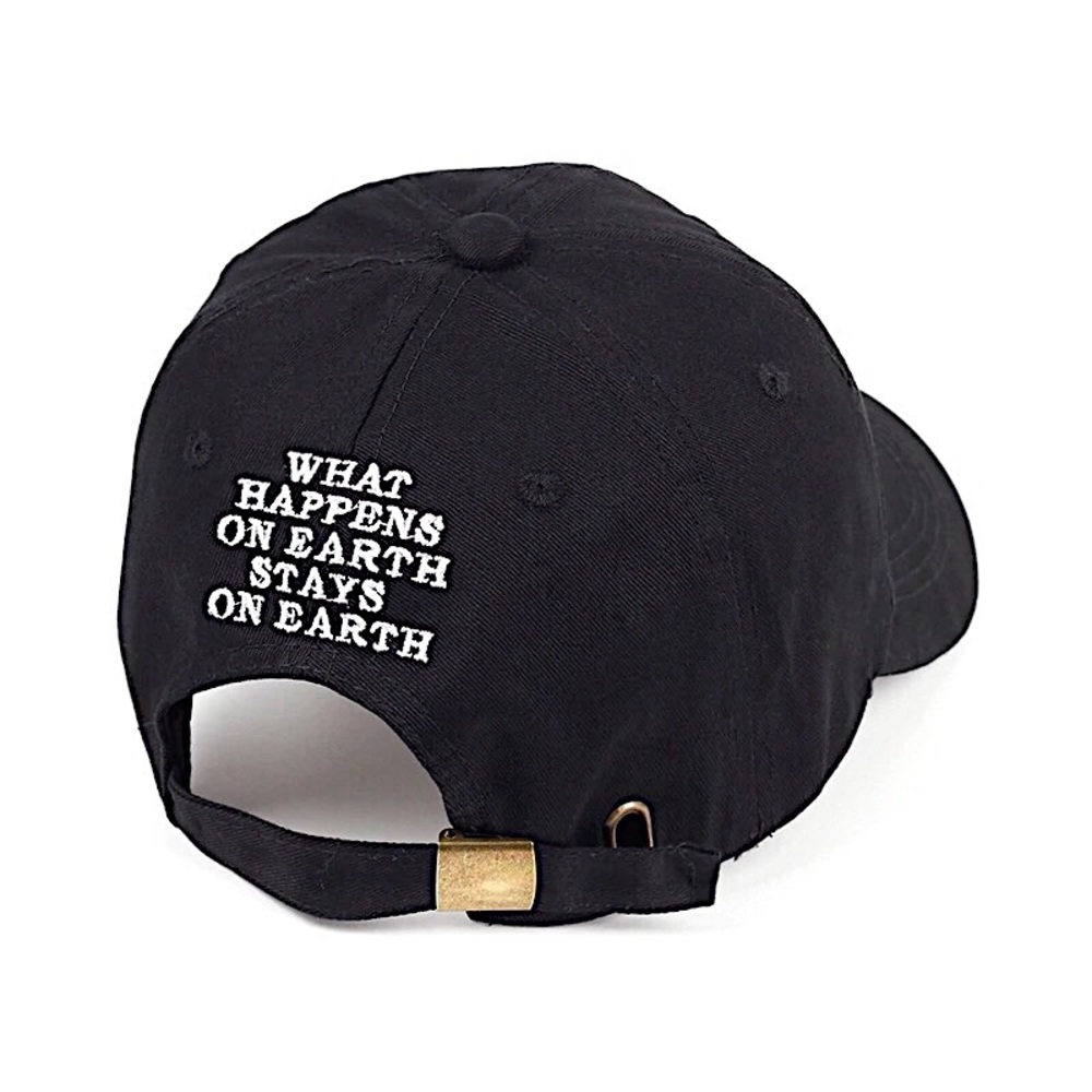 “Damn” Baseball Cap (Black) - Picture 5 of 5